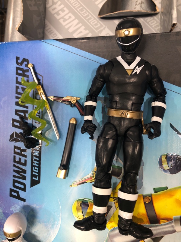 Photo 6 of Power Rangers Lightning Collection 5-Pack Alien Rangers of Aquitar 6-inch Action Figures, Toys Kids Ages 4 and Up (Amazon Exclusive)