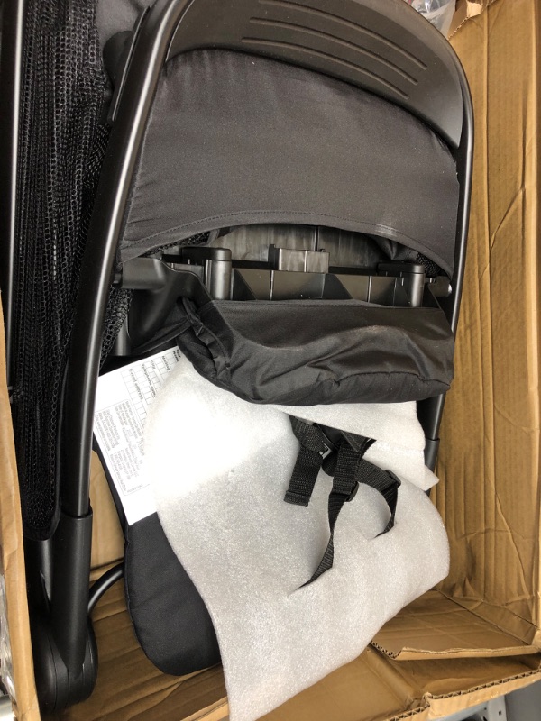 Photo 2 of ***parts only****Graco Ready2Grow LX 2.0 Double Stroller Features Bench Seat and Standing Platform Options, Gotham "w/ Added Body Support Cushion" Gotham