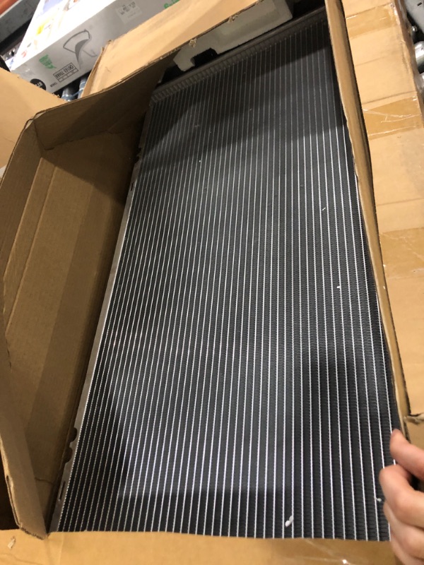 Photo 2 of DWVO 34 Inch Core Radiator Compatible with Chevy Silverado Suburban Tahoe Cadillac Avalanche Escalade GMC Yukon Sierra Hummer H2 4.3L 4.8L 5.3L 6.0L 6.2L DWRD1004