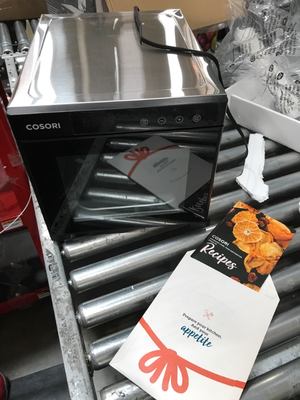 Photo 1 of (NEEDS REPAIRS)Cosori Food Dehydrator (50 Recipes) for Jerky Fruit, Meat, Dog Treats, Herbs, and Yogurt, Dryer Machine with Temperature Control, 6 Stainless Steel