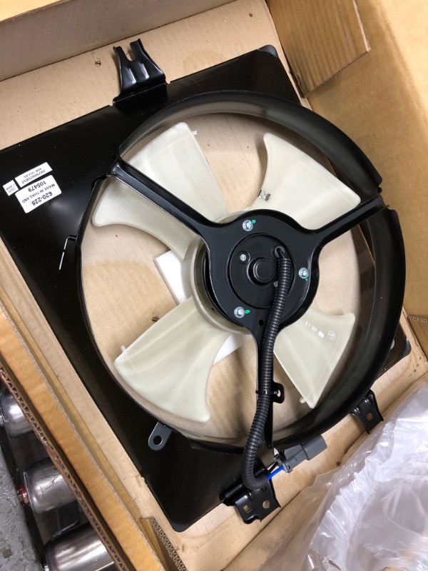 Photo 2 of Dorman 620-228 A/C Condenser Fan Assembly Compatible with Select Acura / Honda Models