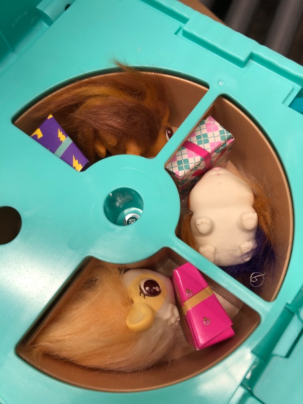 Photo 1 of Little Live Pets - Mama Surprise | Soft, Interactive Guinea Pig and her Hutch, and her 3 Babies. 20+ Sounds & Reactions. for Kids Ages 4+, Multicolor, 7.8 x 11.93 x 11.38 inches