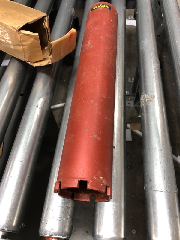 Photo 2 of ***MISSING COMPONENT***VEVOR Diamond Core Drill, 2.5"/63mm Diameter Core Drill Bit, 14"/355mm Concrete Core Drill Bit, 5/8"-11 Thread Core Bit, Wet Drill Core Bits w/a Blade, Diamond Dry/Wet Coring Bit for Concrete Brick