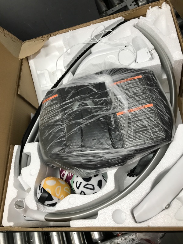 Photo 2 of 4moms MamaRoo Multi-Motion Baby Swing, Bluetooth Baby Swing with 5 Unique Motions, Grey