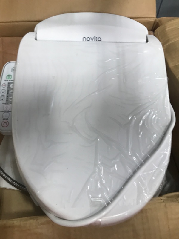 Photo 2 of **POWERS ON** *LOOKS NEW* KOHLER BD-N45OUS-N0 Novita Elongated Bidet Toilet Seat