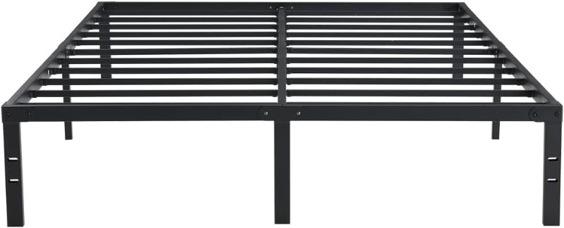 Photo 1 of AGXI 14 Inch Metal Platform Bed Frame No Box Spring Required,Queen Size Bed FramesSteel Slat Support, 3,500 lbs Heavy Duty Non-Slip Steel Slats Support, Easy Assembly Mattress Foundation