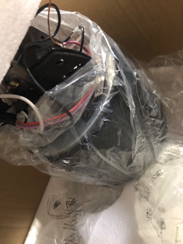 Photo 1 of Surpars House Ceiling Fan,52" Modern Ceiling Fan with Lights, 3 Blades Reversible,3 Glass Shades Included, Remote Control (12 Lights Black)