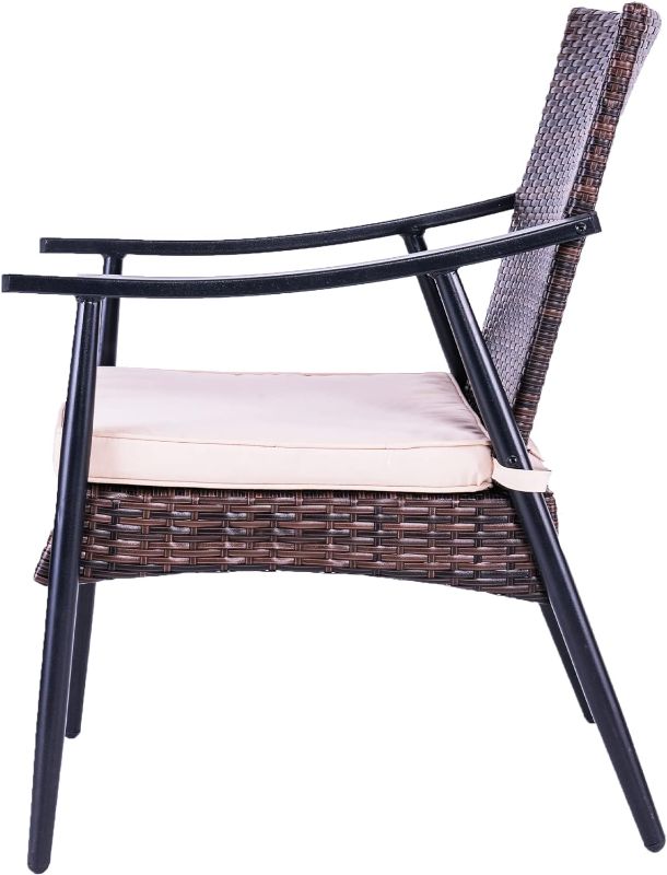 Photo 1 of ***MISSING PARTS - BENT - SEE NOTES***
HARBOURSIDE Patio Rattan Dining Chair 