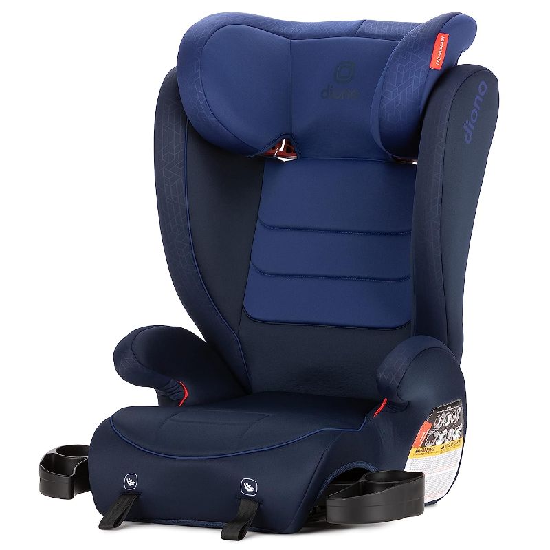 Photo 1 of (SEE NOTES)  Diono Monterey 2XT Latch 2 in 1 High Back Booster Car Seat with Expandable Height & Width, Side Impact Protection, 8 Years 1 Booster, Blue
