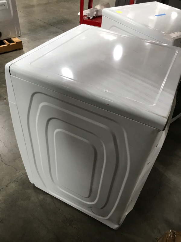 Photo 1 of Samsung 7.5-cu ft Stackable Steam Cycle Smart Electric Dryer (White)