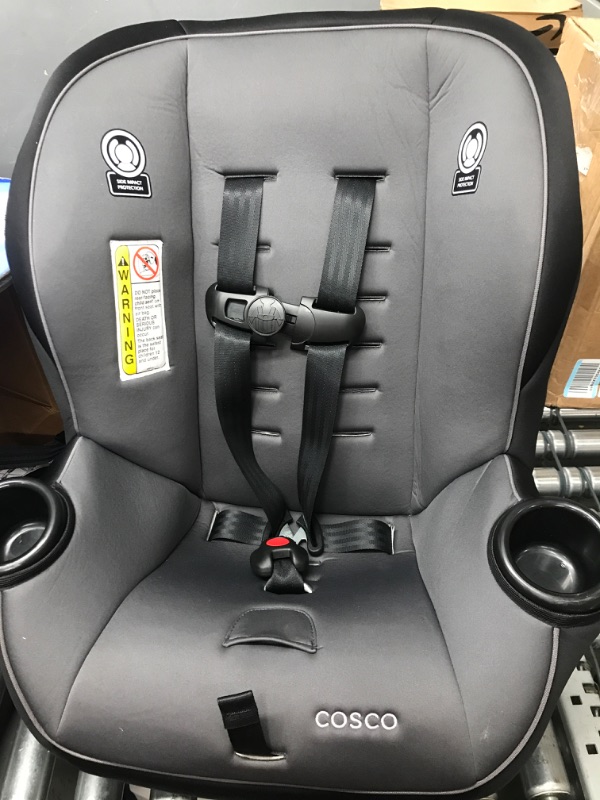 Photo 2 of Cosco Onlook 2-in-1 Convertible Car Seat, Rear-Facing 5-40 pounds and Forward-Facing 22-40 pounds and up to 43 inches, Black Arrows