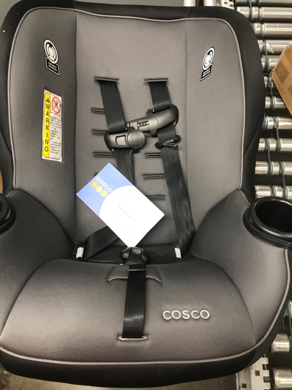 Photo 2 of Cosco Onlook 2-in-1 Convertible Car Seat, Rear-Facing 5-40 pounds and Forward-Facing 22-40 pounds and up to 43 inches, Black Arrows