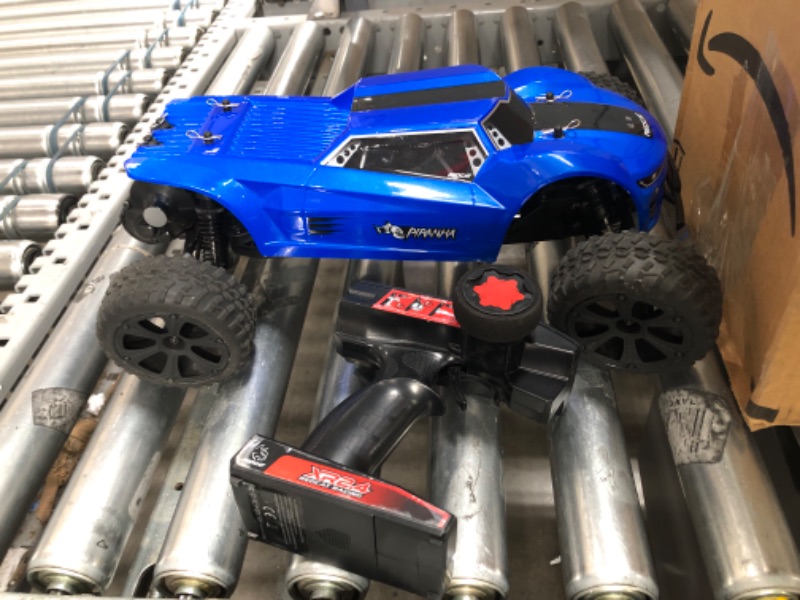 Photo 2 of **MISSING CHARGER**
Redcat Racing Piranha-TR-10 Piranha Tr10 Truggy, Blue Single