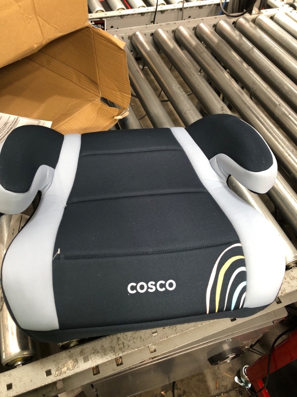 Photo 2 of Cosco Topside Backless Booster Car Seat, Lightweight 40-100 lbs, Rainbow