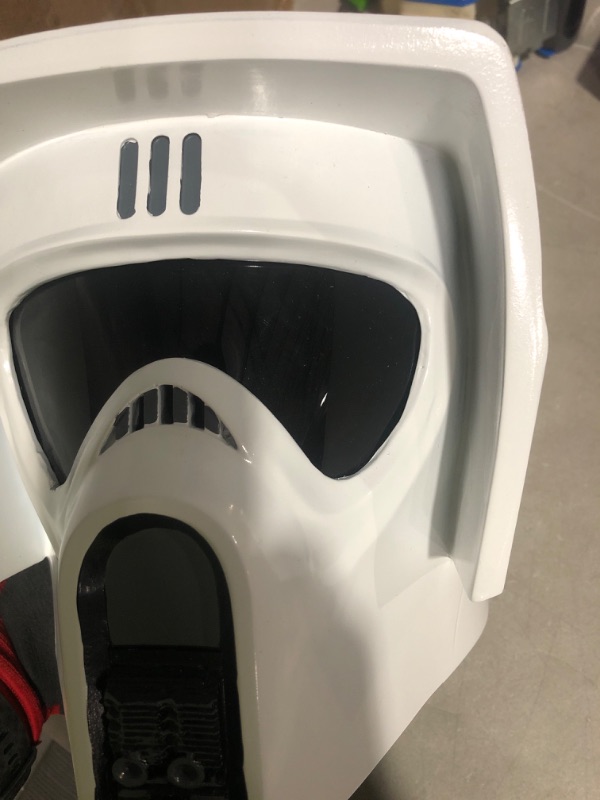 Photo 4 of * not original mask * see all images *
Star Wars The Black Series Life Size Prop Replica - Scout Trooper Helmet, F6911