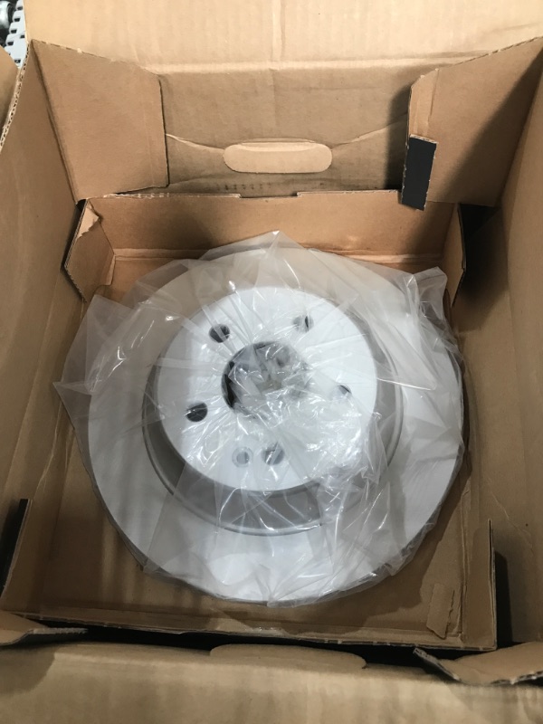 Photo 3 of **Two Pack** Rear Dynamic Friction Company Disc Brake Rotor 600-63161 (1) For 2016-2022 Mercedes-Benz Metris Silver