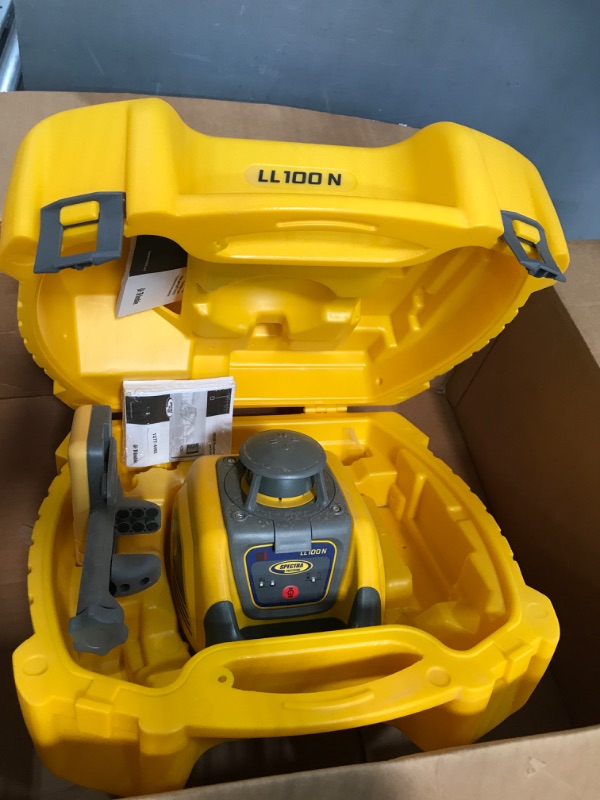 Photo 2 of NEW! TRIMBLE SPECTRA PRECISION LL100SELF-LEVELING ROTARY LASER LEVEL