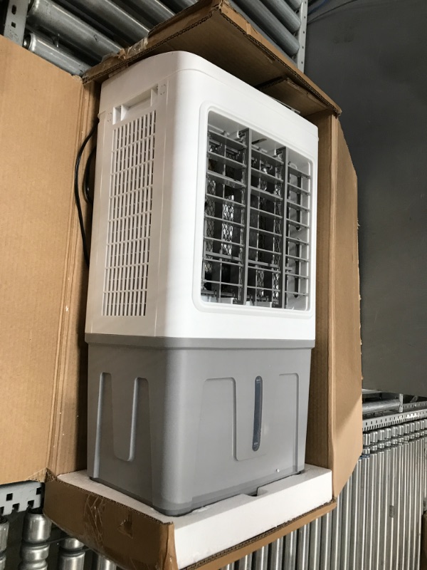 Photo 2 of ALPACA Portable Evaporative Air Cooler 3 in 1 Swamp Cooler with Remote Control, 5.3 Gal Water Tank, 3 Speed Cooling Fan, 4 Ice Packs, Portable Air Conditioner Auto Oscillation for Room, Home & Office 1800CFM