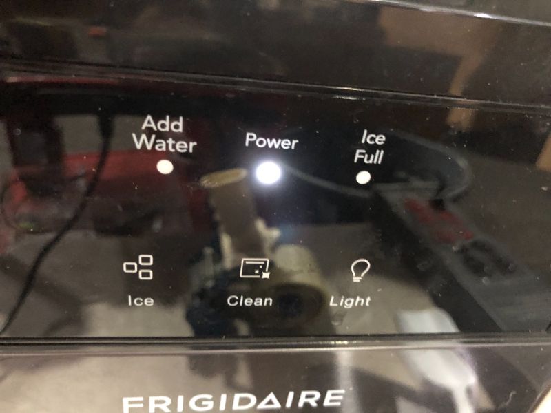 Photo 5 of ***POWERS ON - UNABLE TO TEST FURTHER***
Frigidaire EFIC237 Countertop Crunchy Chewable Nugget Ice Maker, 44lbs per day