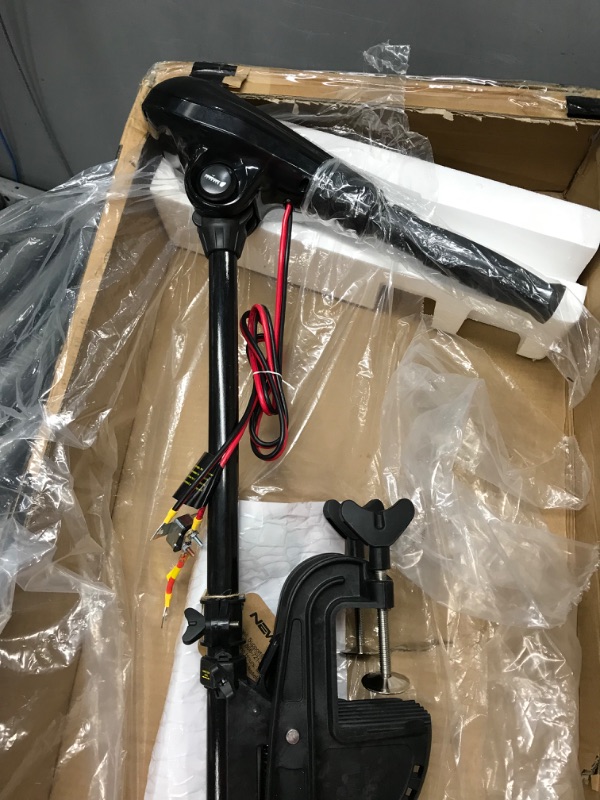 Photo 2 of **MINOR WEAR & TEAR**Newport Vessels X-Series 55lb Thrust Transom Mounted Saltwater Electric Trolling Motor w/LED Battery Indicator (36" Shaft)