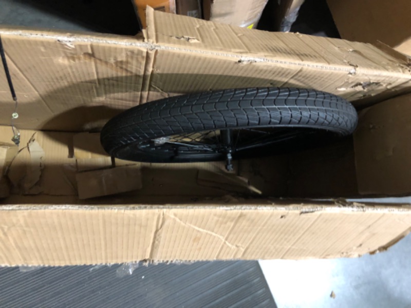 Photo 1 of **PARTS** **MISSING HARDWARE + MISC. PIECES** cubsala Crossea Freestyle BMX Bicycle Black 20''