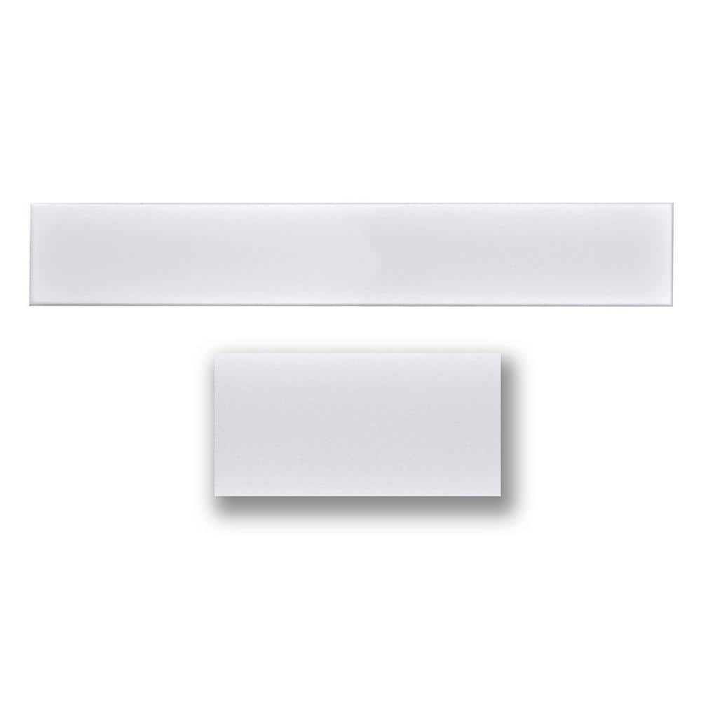 Photo 1 of 39-in X 6-in 12-Pack Plain White Smooth Surface-mount Ceiling Plank, 12PK
