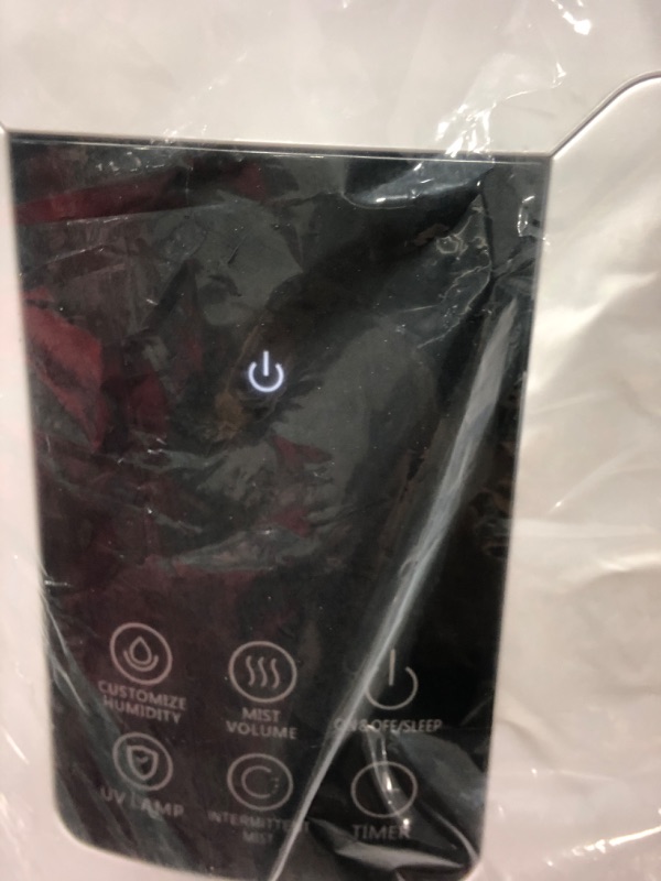 Photo 1 of Tower Humidifiers Large Room Bedroom 1000 sq ft,Honovos 17L 4.49Gal Ultrasonic Cool Mist Topfill Humidifier with 360°Nozzle 4 Speeds Humidistat Essential Oil Tray for Plant Home School Office Greenhouse

