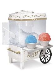 Photo 1 of *NONFUNCTIONAL--Nostalgia Snow Cone Shaved Ice Machine - White 