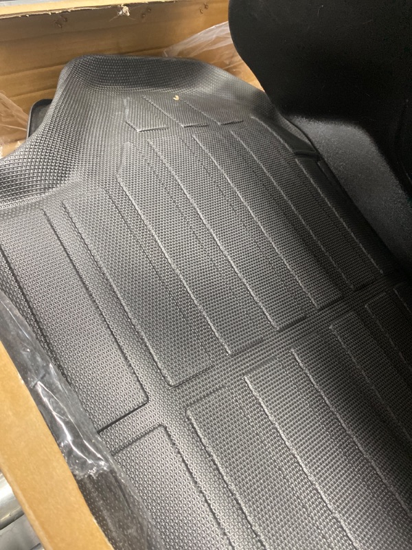 Photo 4 of BAMACAR for Honda HRV Floor Mats 2023 2024(Include Hybrid) Honda HRV All Weather Floor Mats Trunk Mat Honda HRV 2023 2024 Floor Mats Honda HRV Mats Honda HR-V 2023 2024 Accessories(4 PCS) HRV 2023 2024(4pcs)