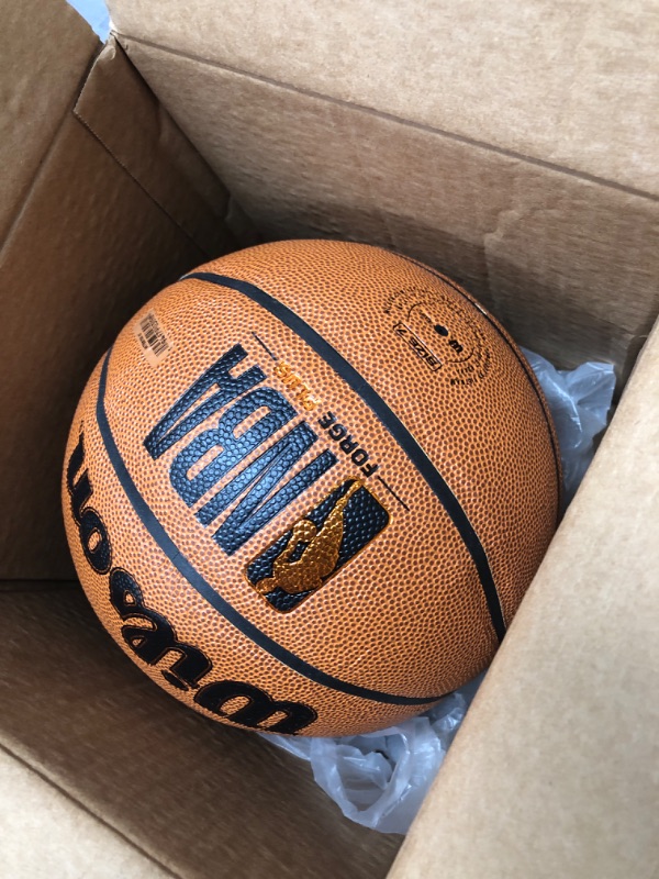 Photo 3 of **USED**
WILSON NBA Forge Series Indoor/Outdoor Basketballs Size 7 - 29.5" Forge Plus Brown