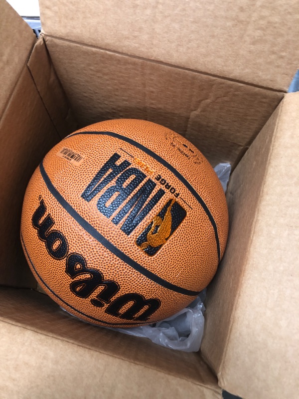 Photo 2 of **USED**
WILSON NBA Forge Series Indoor/Outdoor Basketballs Size 7 - 29.5" Forge Plus Brown