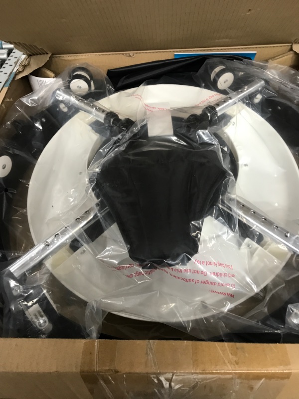 Photo 1 of 2 PCS Upgrade 13x5.00-6" Flat Free Lawn Mower Smooth Tire, Commercial Grade Lawn and Garden Mower Turf Replacement Solid Tire and Wheel with Steel Rim, 3/4" Grease Bushing and 3.25"-5.9" Centered Hub