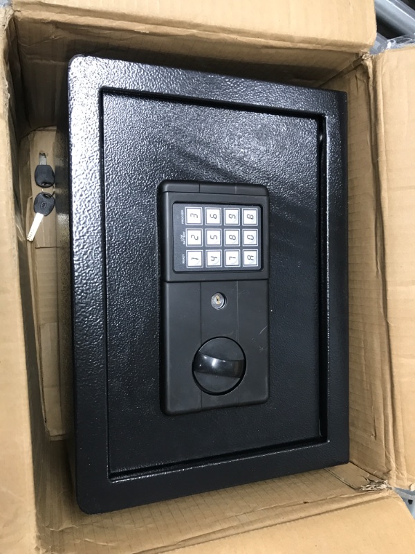 Photo 1 of 0.8 Cubic Home Safe Box Fireproof Waterproof, Fireproof Safe with Fireproof Money Bag, Digital Keypad & Removable Shelf, Safe Box for Money Firearm Medicine Valuables