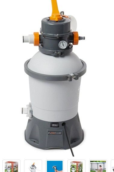 Photo 1 of *****UNKNOWN IF COMPLETE*****Bestway Flowclear Sand Filter Pump | Compatible with Most Above Ground Swimming Pools 800gal