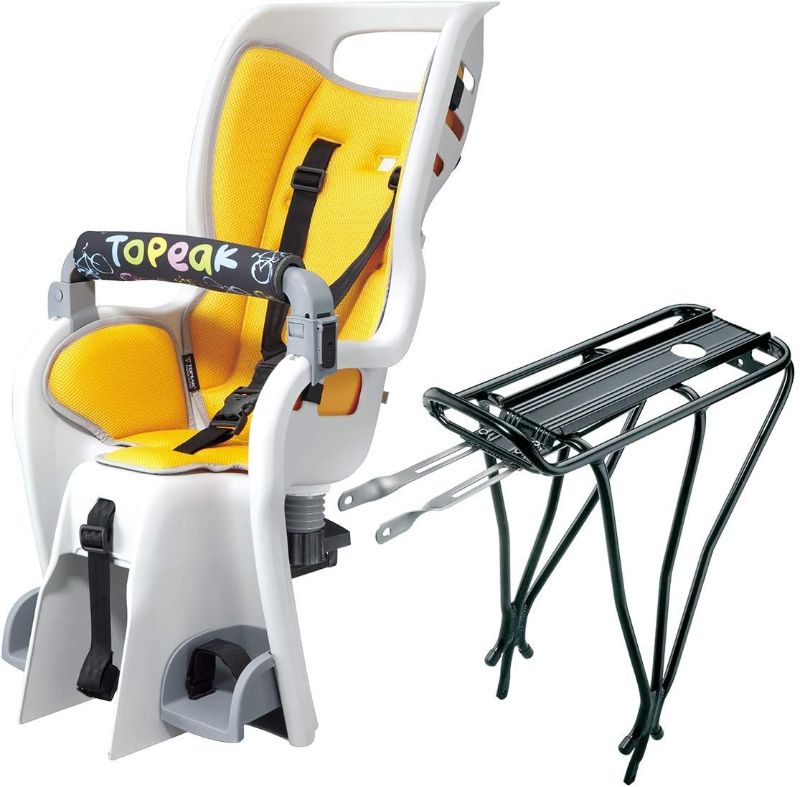 Photo 1 of Topeak Babyseat II with Non Disc Rack , Yellow Padding, 15.4 x 32.5 x 19.8 Inch
