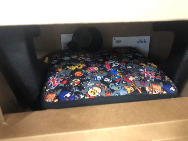 Photo 2 of Clek Olli Backless Booster Car Seat with Rigid Latch, Tokidoki Rebel