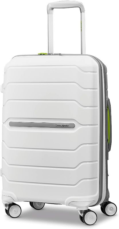 Photo 1 of *MINOR DAMAGE SEE NOTES*
Samsonite Freeform Hardside, Carry-On 21-Inch, White/Grey