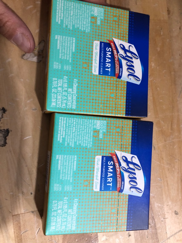 Photo 2 of 2-Lysol Smart Refill Cartridges, 4 x 0.195FL.OZ (5.76mL) (Pack of 4) Fresh Waterfall
