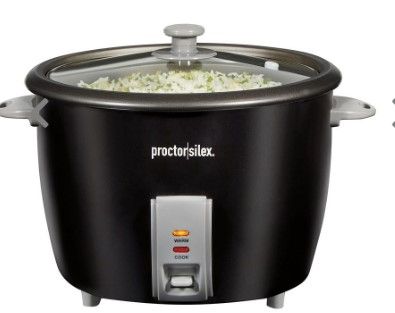 Photo 1 of  30 cup capacity, (black)
rice cooker