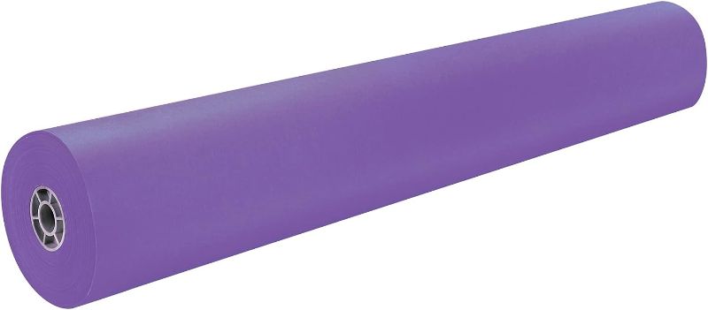 Photo 1 of Rainbow Colored Kraft Duo-Finish Paper, Canary, 36" x 1000', 1 Roll