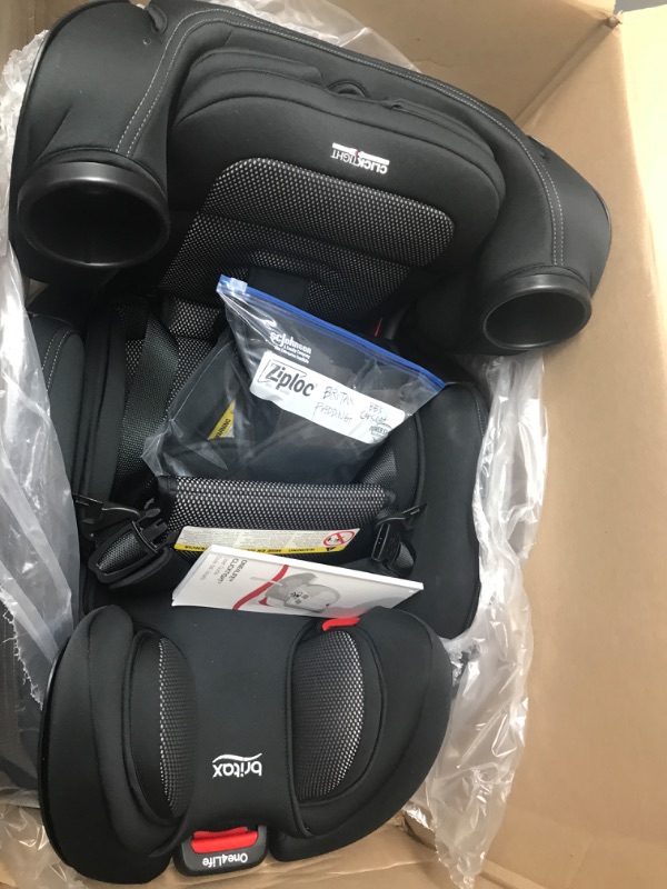 Photo 2 of Britax One4Life Convertible Car Seat, 10 Years of Use from 5 to 120 Pounds, Converts from Rear-Facing Infant Car Seat to Forward-Facing Booster Seat, Performance Fabric, Cool Flow Carbon