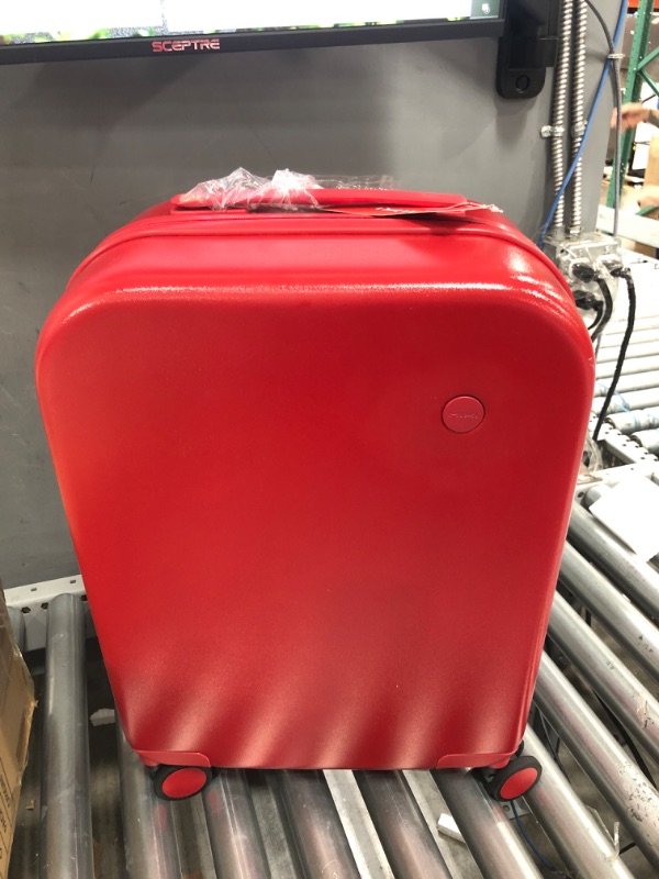 Photo 2 of ***STOCK PHOTO FOR REFERENCE RED NOR GREY **** Carry on Luggage, Mixi Suitcase Spinner Wheels Luggage Hardshell Lightweight Rolling Suitcases PC with Cover & TSA Lock for Business Travel 20in carry on RED 