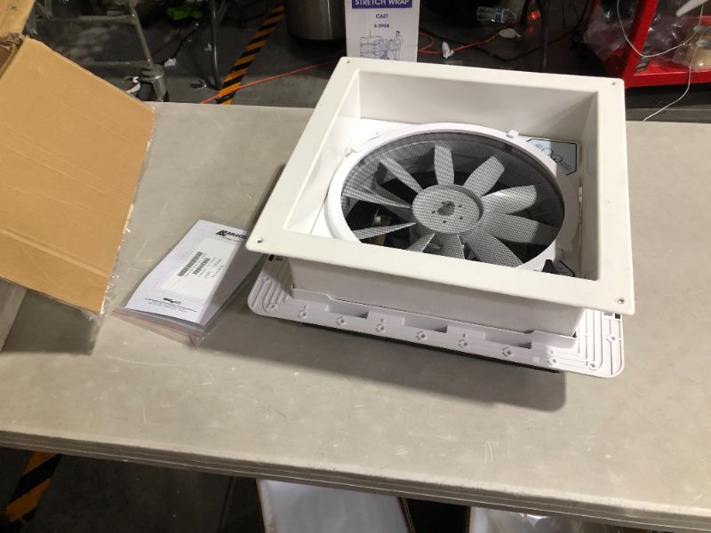 Photo 1 of ***UNABLE TO TEST***
Maxxair 00A04401K Smoke Roof Top Maxxfan With Mounting Tabs