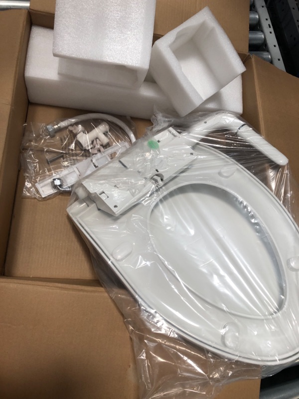 Photo 1 of * used *
KOHLER Puretide Bidet Toilet Seat, round Manual Non Electric Bidet with Adjusting Spray Pressure and Position, 