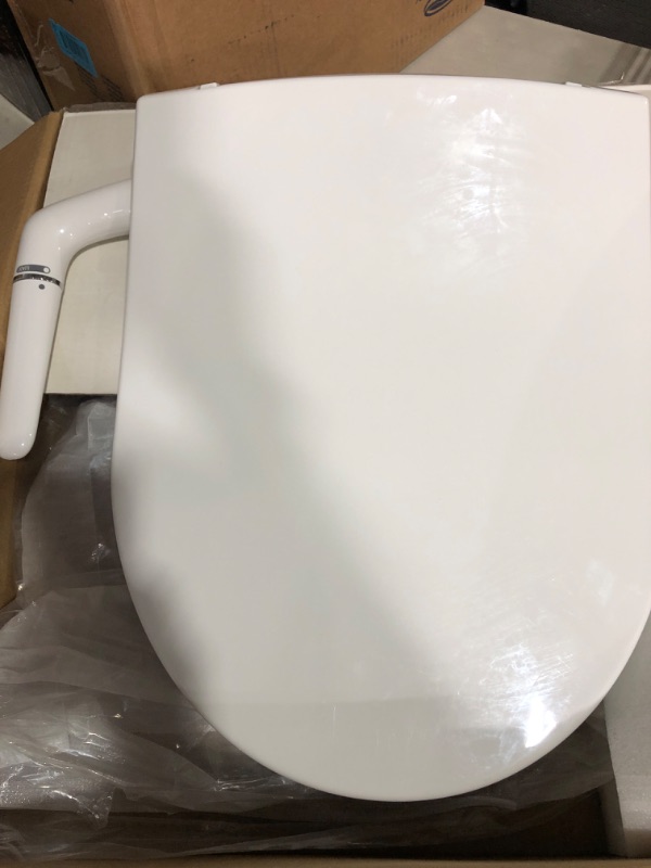 Photo 2 of * used *
KOHLER Puretide Bidet Toilet Seat, round Manual Non Electric Bidet with Adjusting Spray Pressure and Position, 