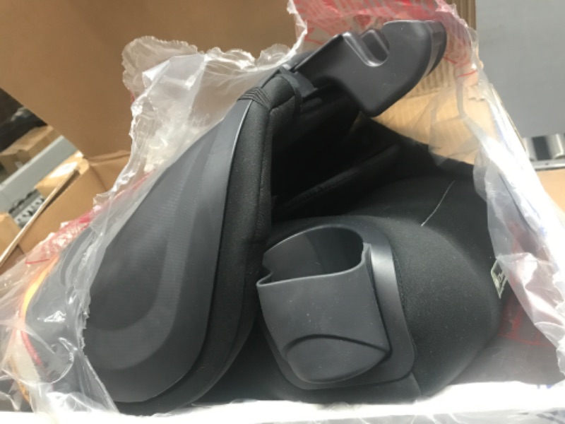 Photo 3 of Chicco KidFit ClearTex Plus 2-in-1 Belt-Positioning Booster Car Seat, Backless and High Back Booster Seat, for Children Aged 4 Years and up and 40-100 lbs. | Obsidian/Black KidFit Plus with ClearTex® No Chemicals Obsidian