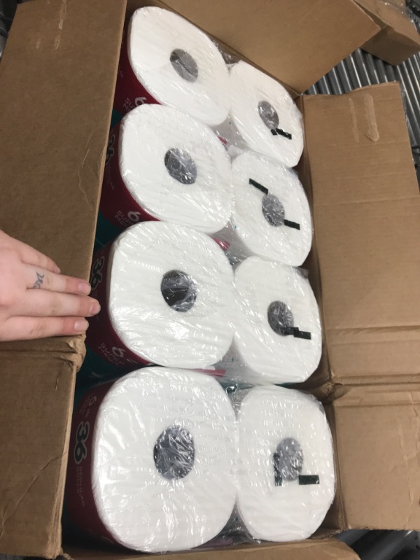 Photo 1 of Angel Soft Toilet Paper, 24 Super Mega Rolls