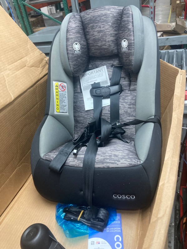 Photo 2 of Cosco Mighty Fit 65 DX Convertible Car Seat (Heather Onyx Gray)