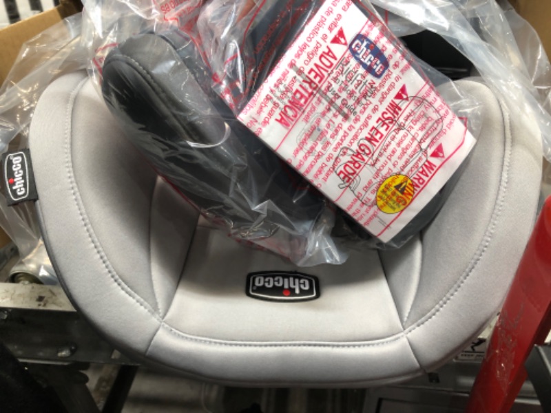 Photo 3 of Chicco KidFit ClearTex Plus 2-in-1 Belt-Positioning Booster Car Seat, Backless and High Back Booster Seat, for Children Aged 4 Years and up and 40-100 lbs. | Drift/Grey KidFit Plus with ClearTex® No Chemicals Drift/Grey