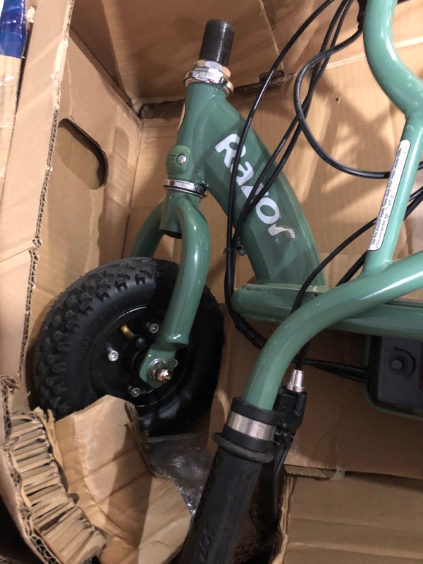 Photo 5 of *PARTS ONLY SEE NOTES*
Razor RX200 Electric Off-Road Scooter , Green, 37 Inch